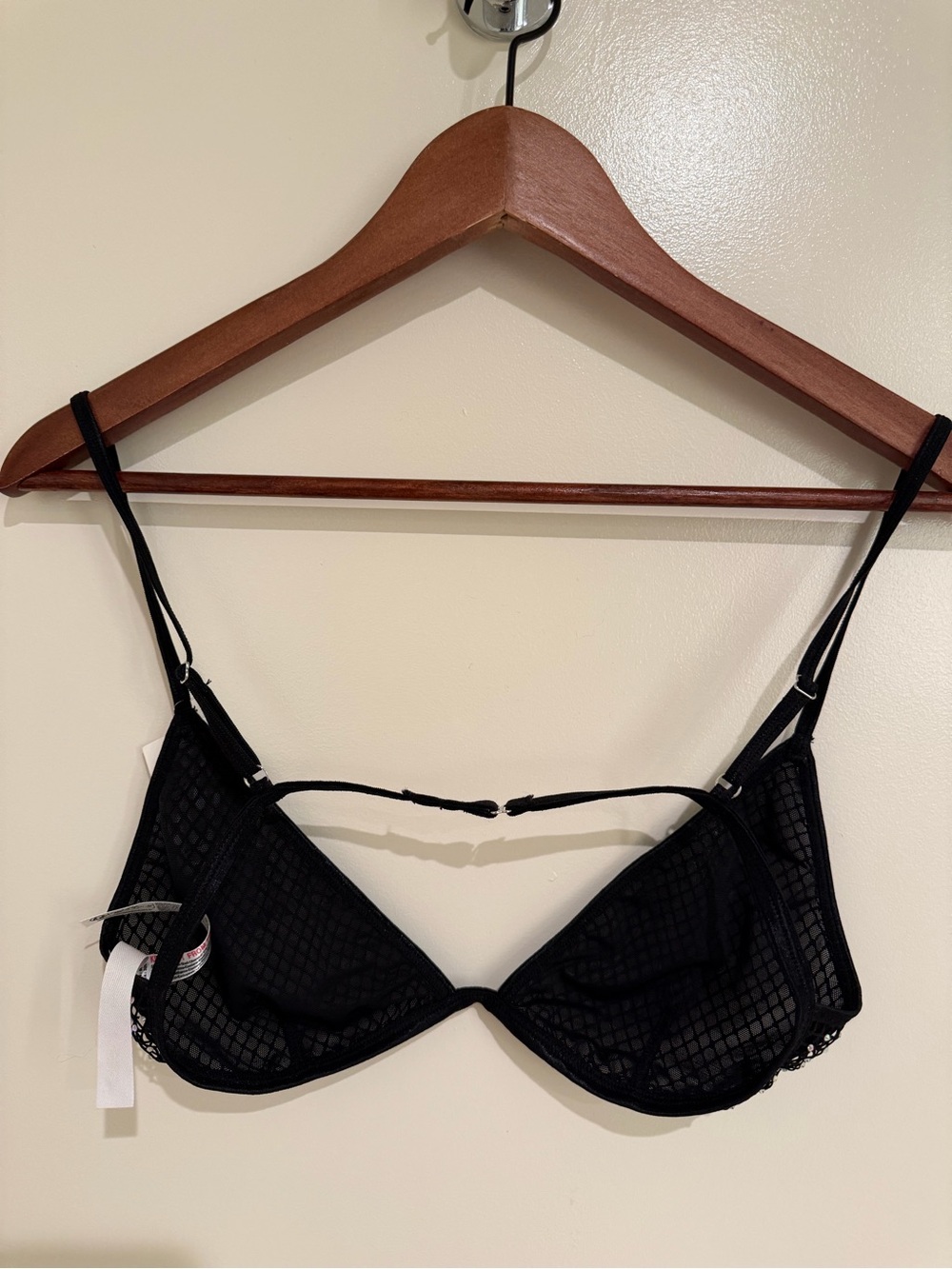 Urban Outfitters Black Mesh Bralette with Iridescent Studs - Picture 5 of 5